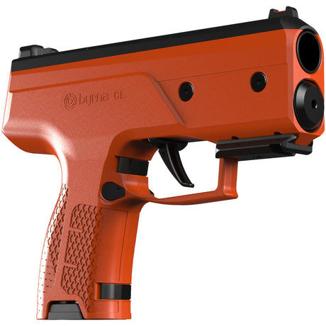 Byrna CL Compact Launcher orange angled view