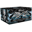 DXS Silver .68 Caliber Paintballs Box on a white background