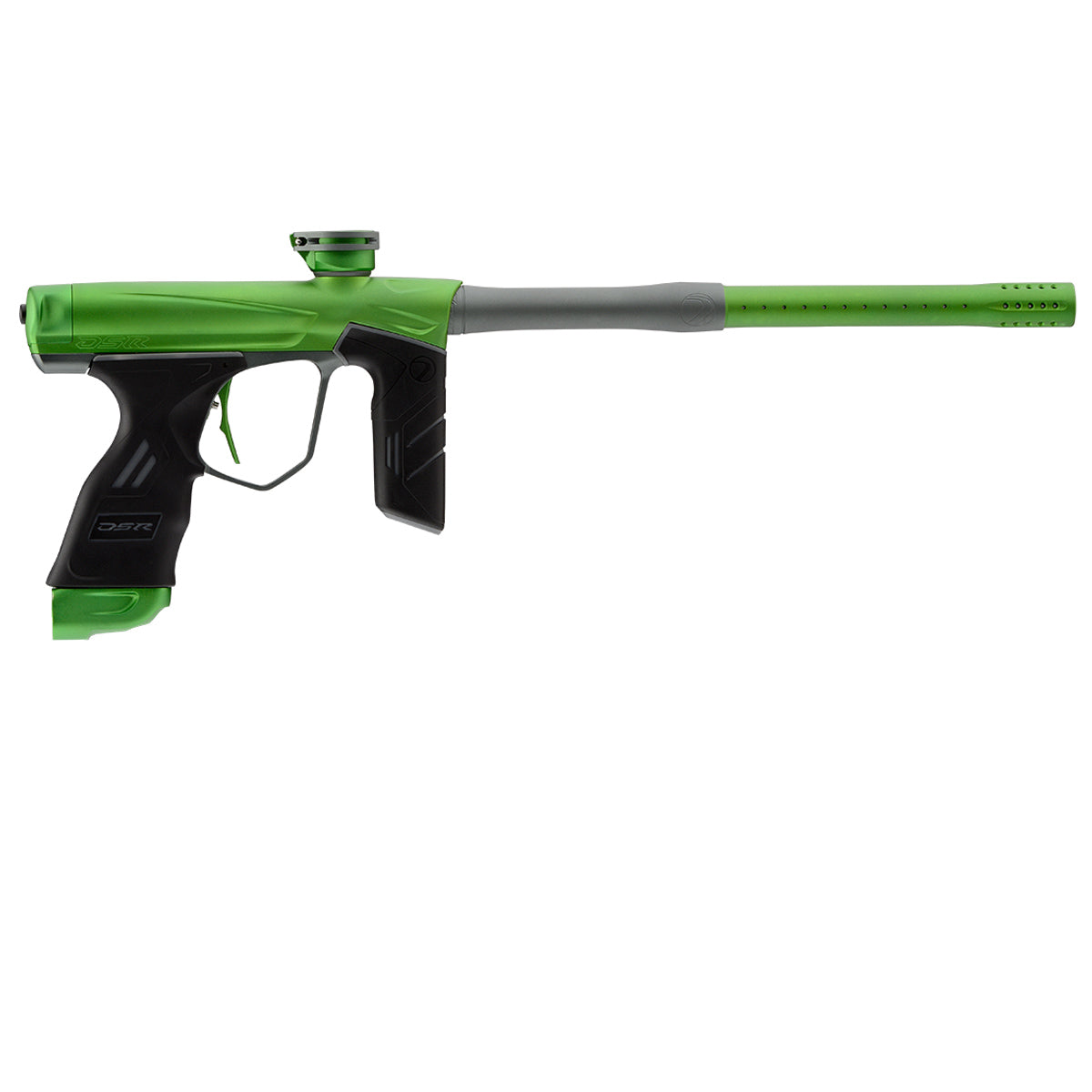 Dye DSR Paintball Marker Green Machine Lime Gray