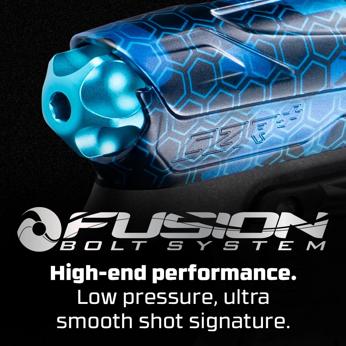 Dye Rize CZR+ Paintball Marker Bolt System graphic