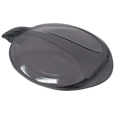 Dye R2 Loader Rain Lid in smoke replacement hopper rain lid on a white background