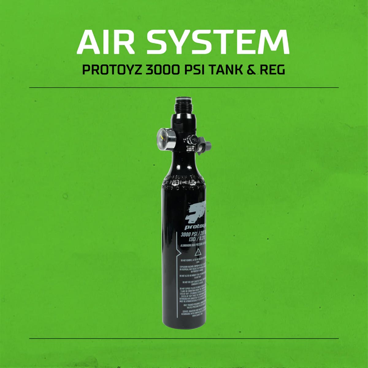 Planet Eclipse EMF100 Sport Paintball Marker air tank