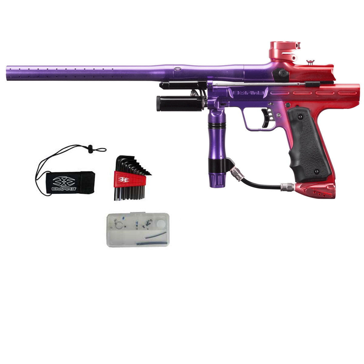 Empire Resurrection Autococker Polished Fade Purple Red *Blemished*