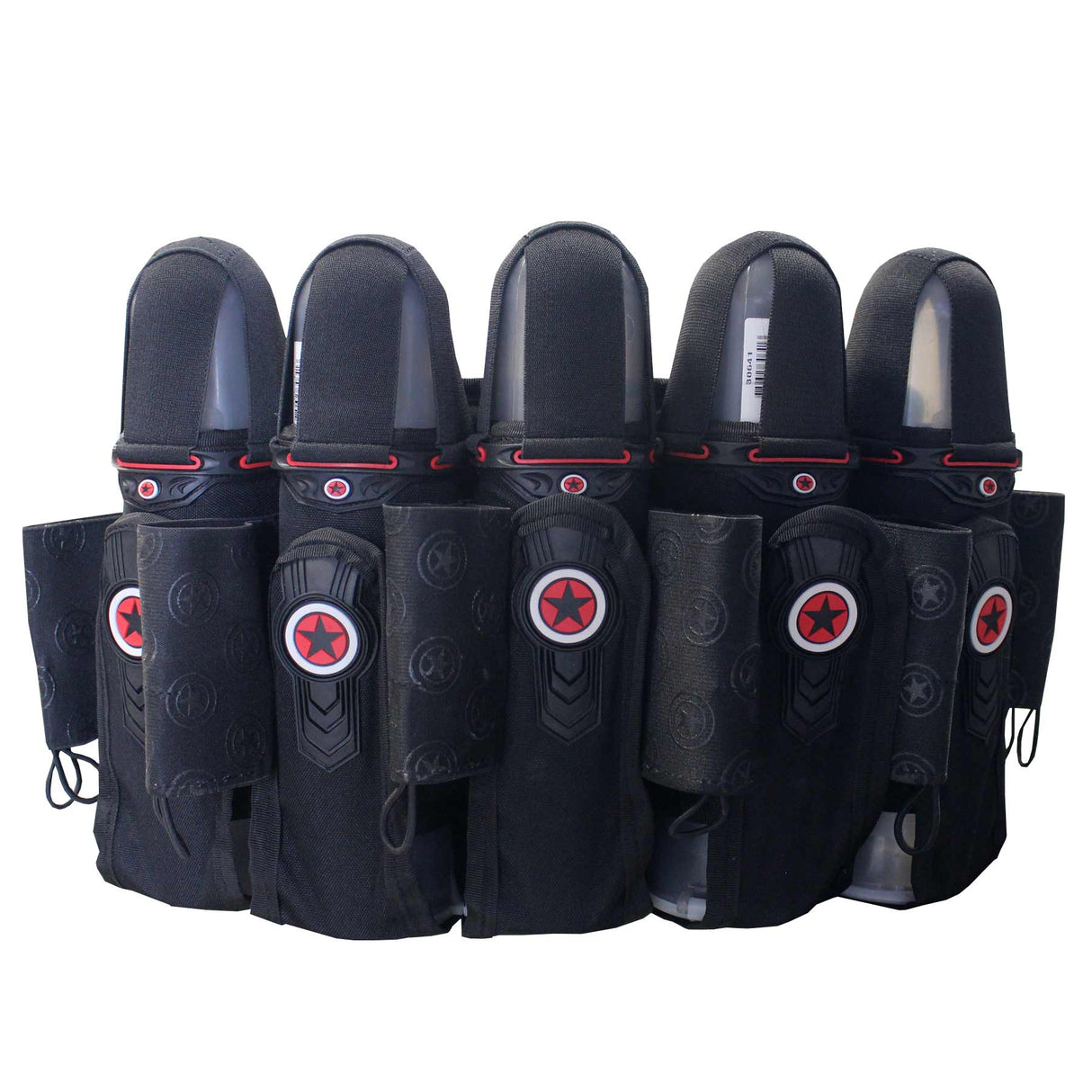 GI Sportz Race Paintball Harness 5+8 Black Red