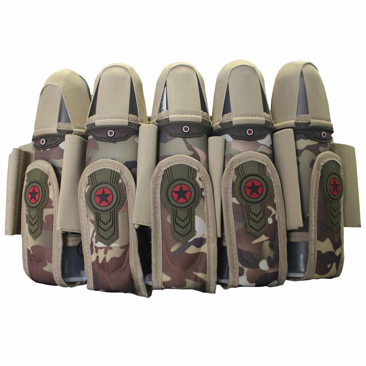 GI Sportz Race Paintball Harness Multicam 5+8