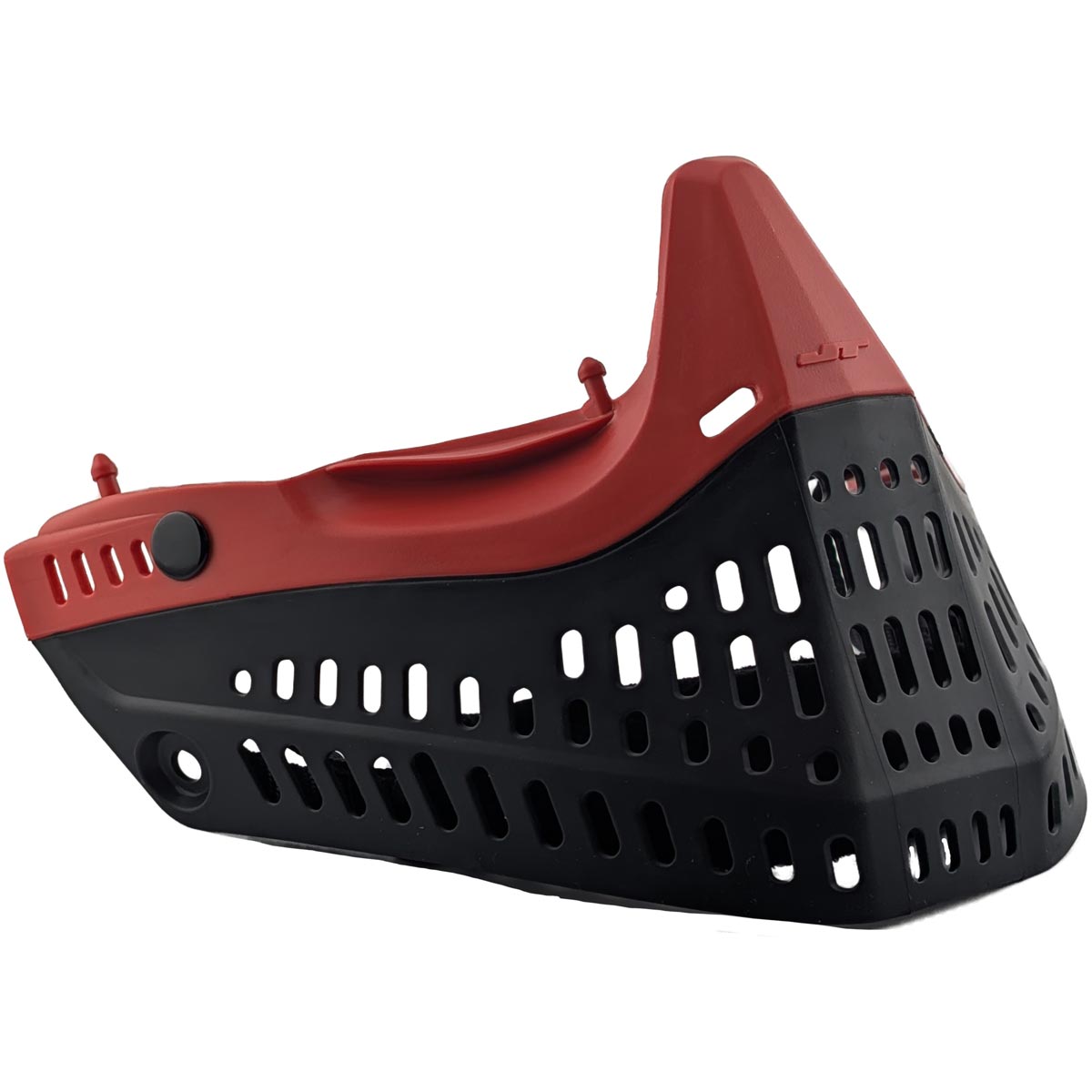 JT Proflex Goggle Skirt Bottom Garnet Black red for paintball