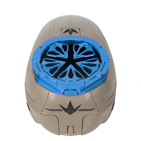 Blue HK Army Evo Pro Metal Speed Feed for Virtue and Bunkerkings paintball loader hopper on a CTRL.