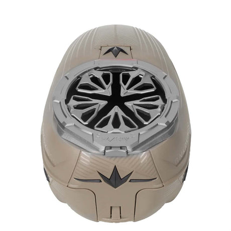 Grey Pewter HK Army Evo Pro Metal Speed Feed for Virtue and Bunkerkings paintball loader hopper on a CTRL loader.