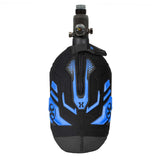 Colbalt Blue and Black HK Army Hardline Armored padded neoprene Tank Cover with zipper and velcro for 4500 psi air system.