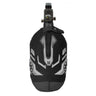 Graphite black and grey HK Army Hardline Armored padded neoprene Tank Cover with zipper and velcro for 4500 psi air system.