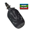 HK Army Hardline Armored padded neoprene Tank Cover with zipper and velcro for 4500 psi air system with a More Colors banner.