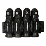 Black HK Army Zero G 2.0 Harness 4+3+4 paintball pack on a white background.