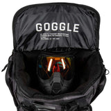 Goggle compartment of a HK Army Expand 75L Roller GearBag Shroud Blackout