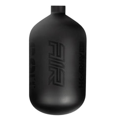 Black on matte black Void HK Army Alpha Air 68ci 4500psi Carbon Fiber Tank Bottle Only on a white background