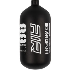 White on black HK Army Alpha Air 88ci 4500psi Carbon Fiber Tank bottle only