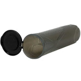 One open HK Army Apex 150 Round Paintball Pod in Light Smoke color on a white background