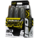 HK Army Apex 150 Round Paintball Pods in Light Smoke color in a cardboard package on a white background