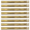 Eight HK Army Vector PWR Barrel Inserts gold on a white background