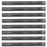 Eight HK Army Vector PWR Barrel Inserts grey pewter on a white background