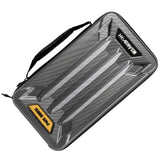 Grey black HK Army Vector PWR Barrel Insert case for paintball on a white background