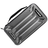 Grey black HK Army Vector PWR Barrel Insert case for paintball on a white background