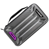 Grey black HK Army Vector PWR Barrel Insert case for paintball on a white background