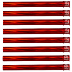 Eight HK Army Vector PWR Barrel Inserts red on a white background
