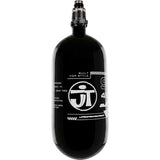 JT Ultra Lite Carbon Fiber Air Tank 90ci 4500psi Black/White w FLO Pro Reg