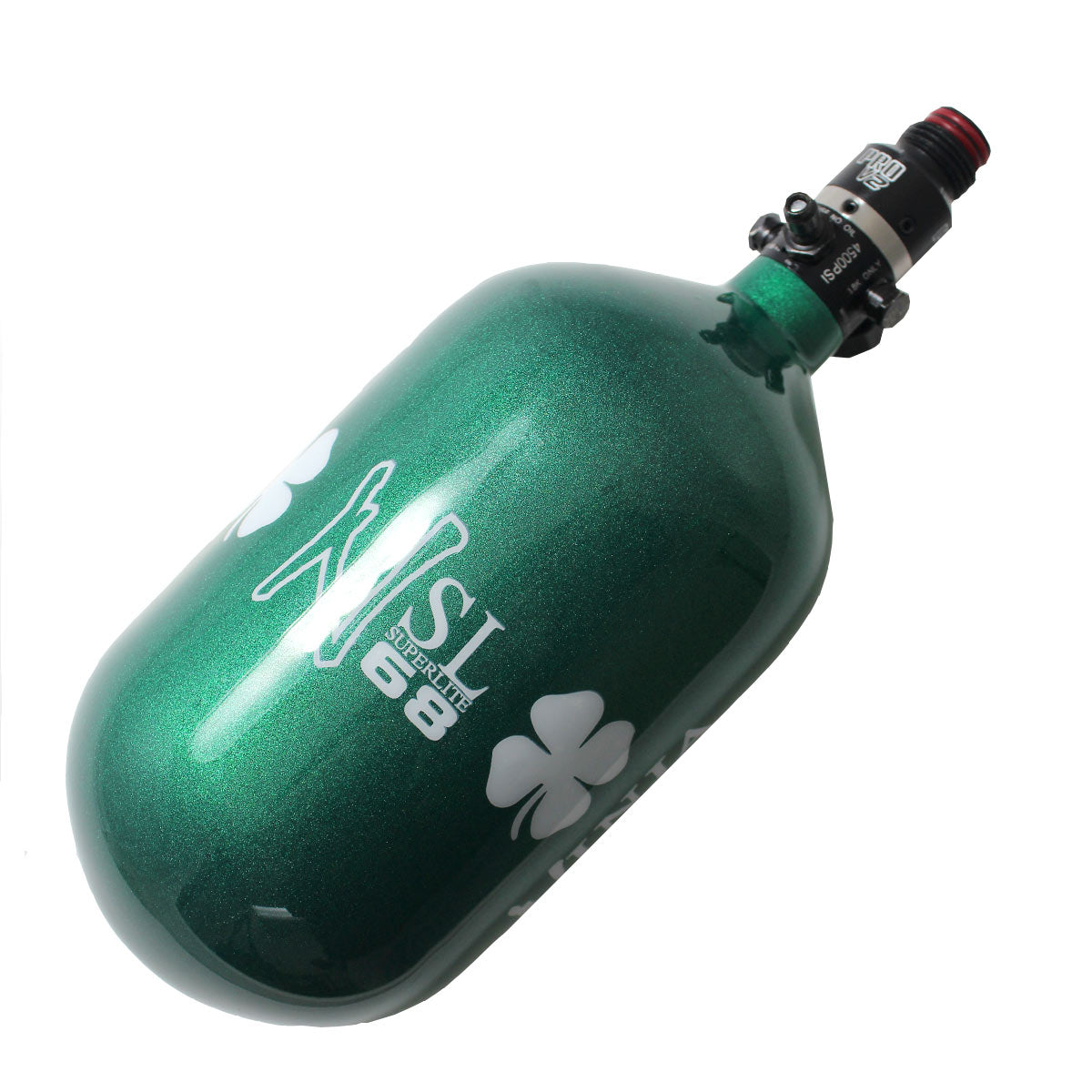 Ninja Pro V2 68 ci 4500 psi Super Lite Air Tank St Pats Green