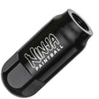 A black anodized aluminum Ninja Pocket Bottle 4500psi Reg Tester with white 'NINJA PAINTBALL' branding, shown on a plain white background.