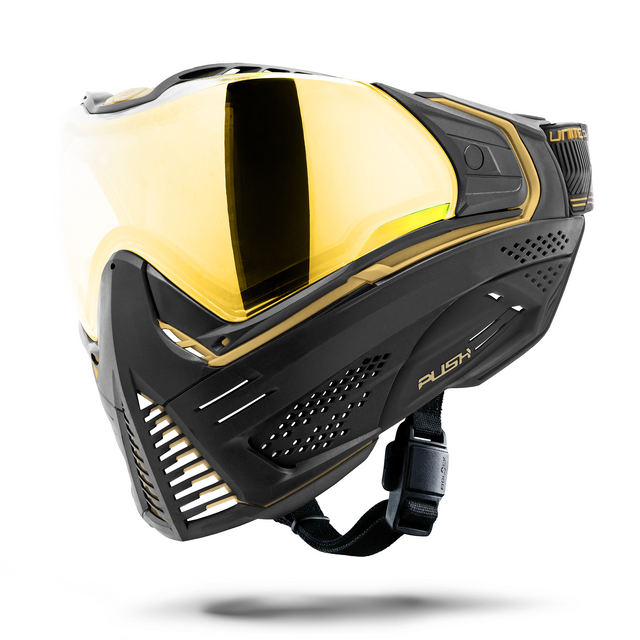 Unite Goggle Mk II - Sentinel Black/Gold with Gold Lens