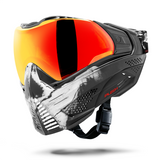 Unite Goggle Mk II - Warlord Viper (Black/White Skull) - Red Lens