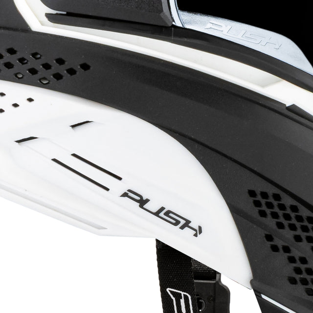 Unite Goggle Mk II - Seeker (Black/White) - Silver Lens