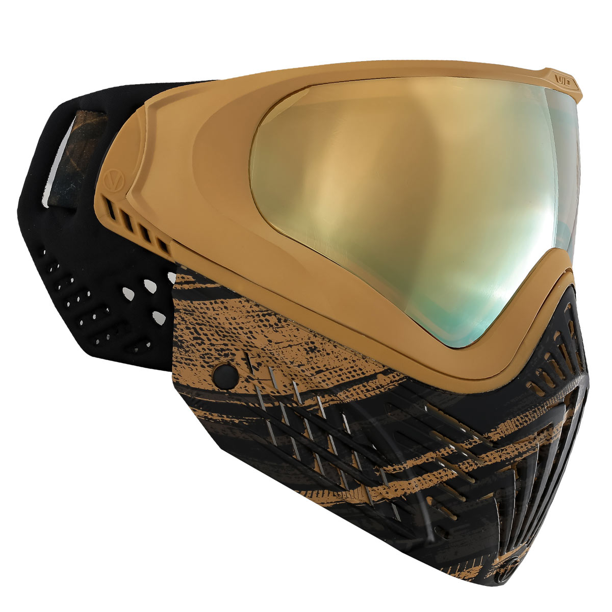 Virtue VIO Extend Thermal Paintball Goggle Graphic Gold