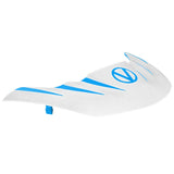Virtue VIO Stealth Visor Cyan White