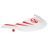 Virtue VIO Stealth Visor Red White