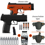 Byrna LE Less Lethal Bundle with extra Kinetic rounds, co2, and a holster