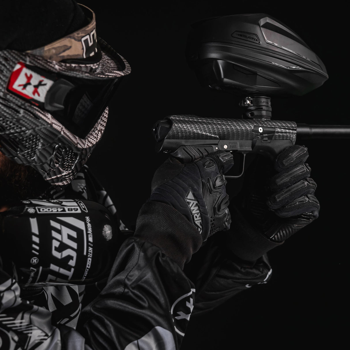 HK EMEK Paintball Marker - Carbon Fiber
