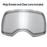 Empire EVS Paintball Mask Black Gold with Extra Lens