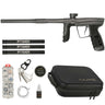 DLX Luxe Aire Paintball Marker in gray pewter dust with case and accessories