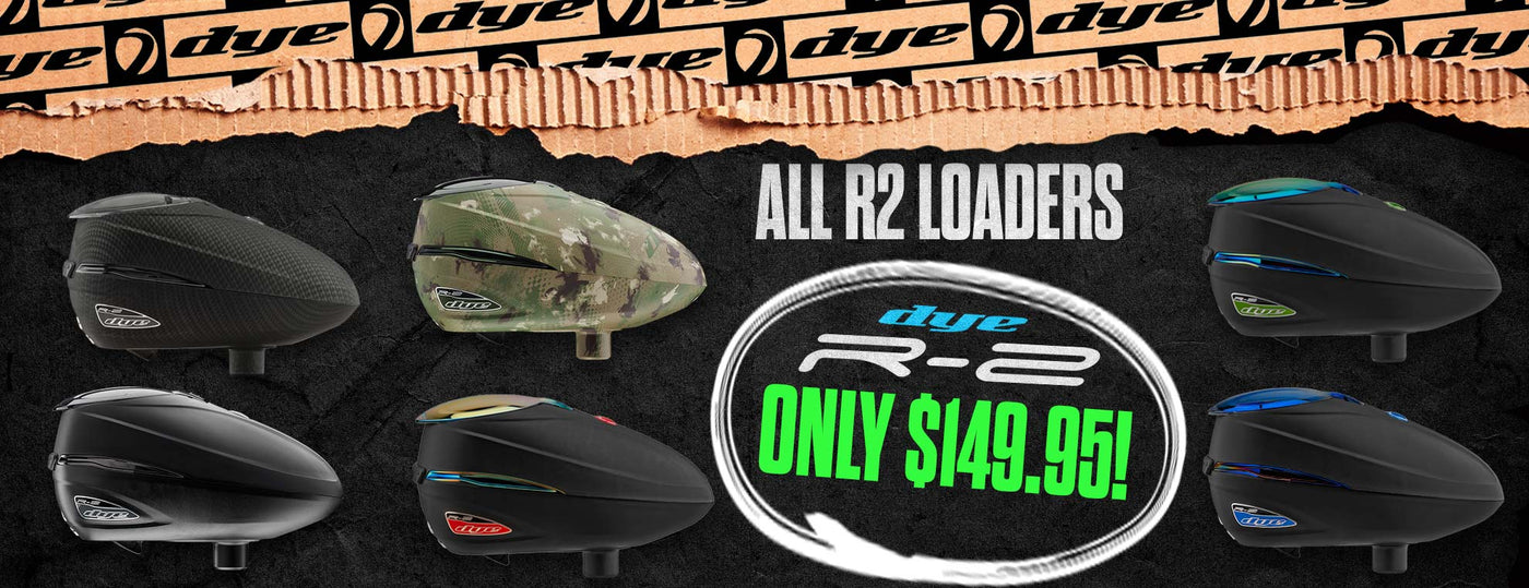 Dye R2 Paintball Loader Sale $149.95 all colors