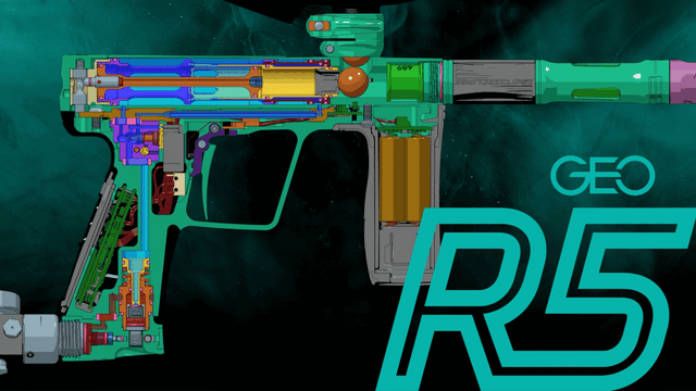 Planet Eclipse Geo R5 Midnight Resistance bolt movement