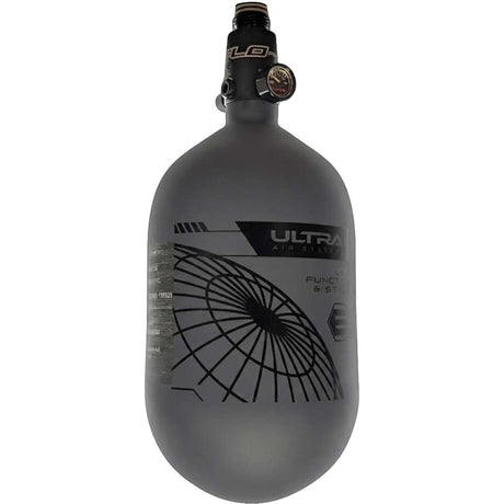 Empire Ultra Lite Carbon Fiber Air Tank 68ci 4500psi Grey/Black w FLO Pro Reg