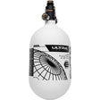 Empire Ultra Lite Carbon Fiber Air Tank 68ci 4500psi White/Black w FLO Pro Reg