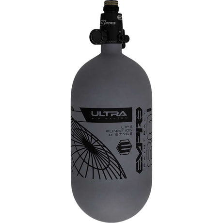 Alternate view Empire Ultra Lite Carbon Fiber Air Tank 80ci 4500psi Grey/Black w FLO Pro Reg