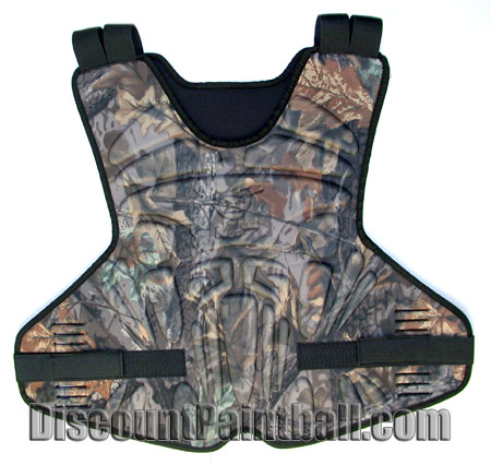 Extreme Rage Chest & Back Protector Camo