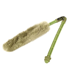 Exalt Barrel Maid Squeegee for paintball Solid Olive green on a white background