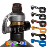 Exalt Fill Nipple Cover shown on tank in many different colors