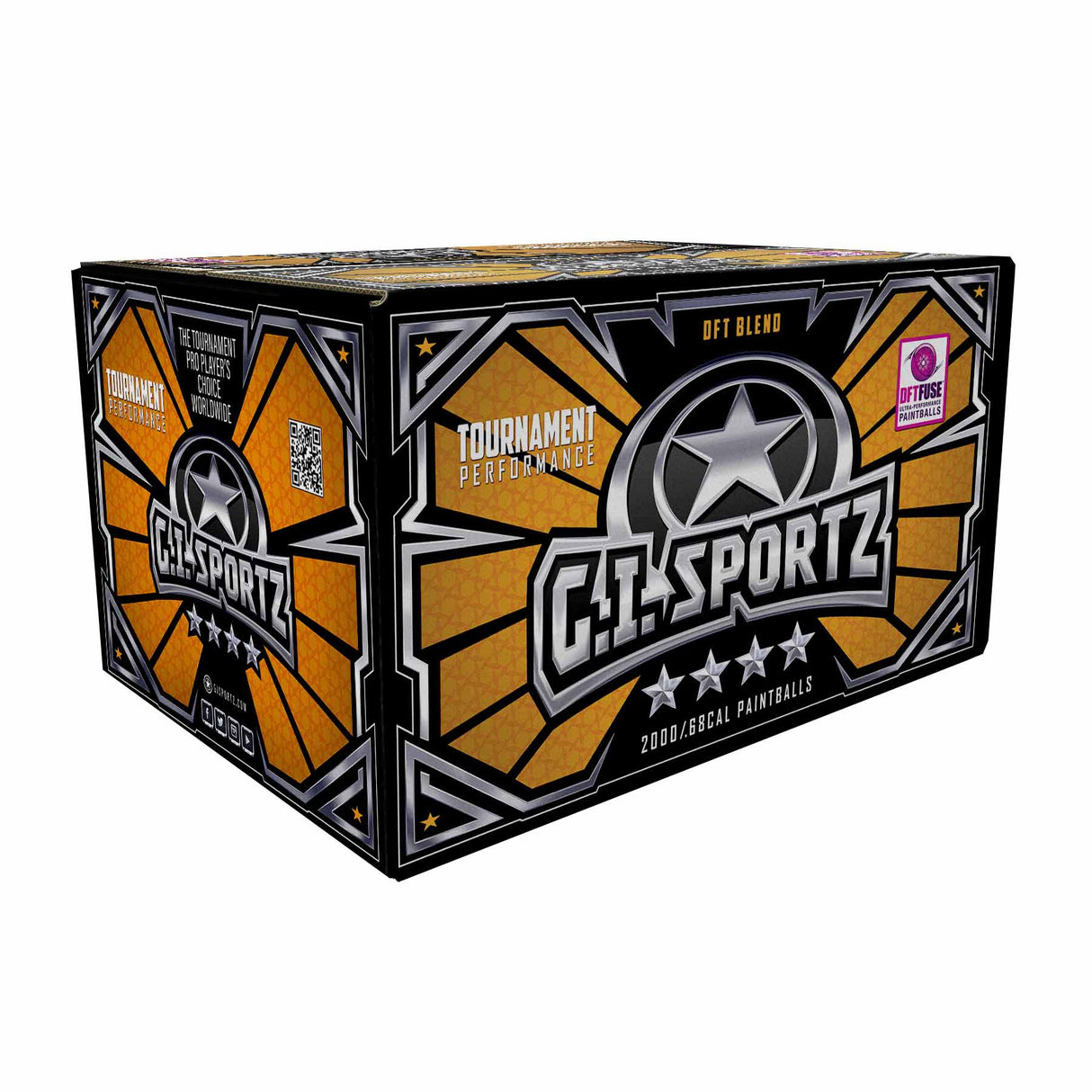 GI Sportz 4 Star Paintballs 2000 Rounds