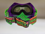 V-Force Grill Paintball Mask Cowabunga Series Purple/Green Euro Edition